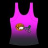 womens athletic shirt gradient Thumbnail