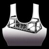womens athletic top gradient Thumbnail